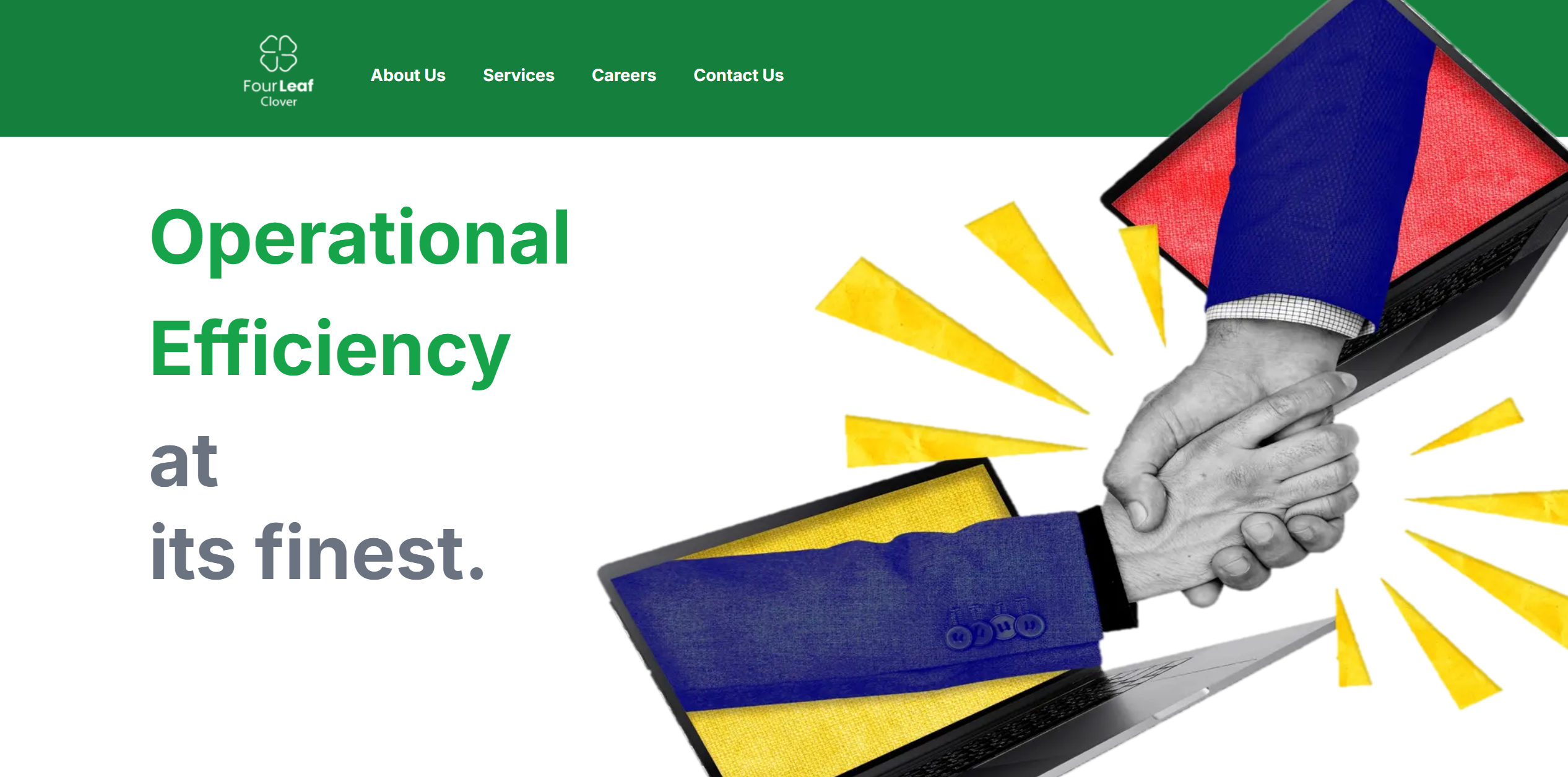 FourleafClover Website image 1